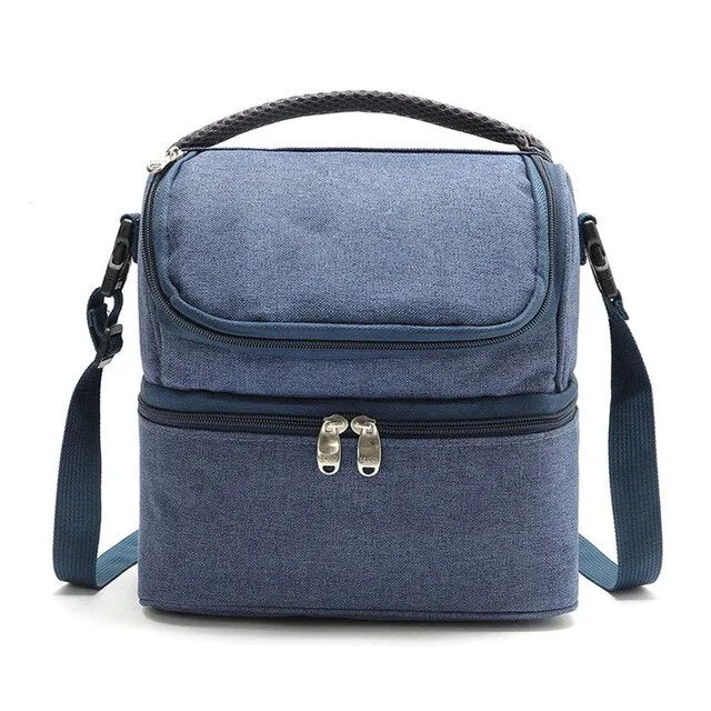 Portable Thermal Lunch Bag Cooler Insulated