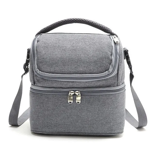 Portable Thermal Lunch Bag Cooler Insulated