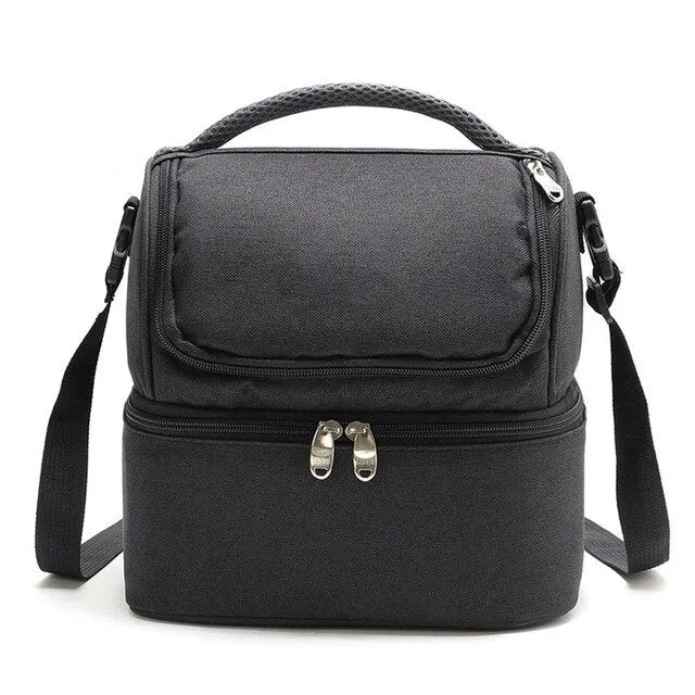 Portable Thermal Lunch Bag Cooler Insulated