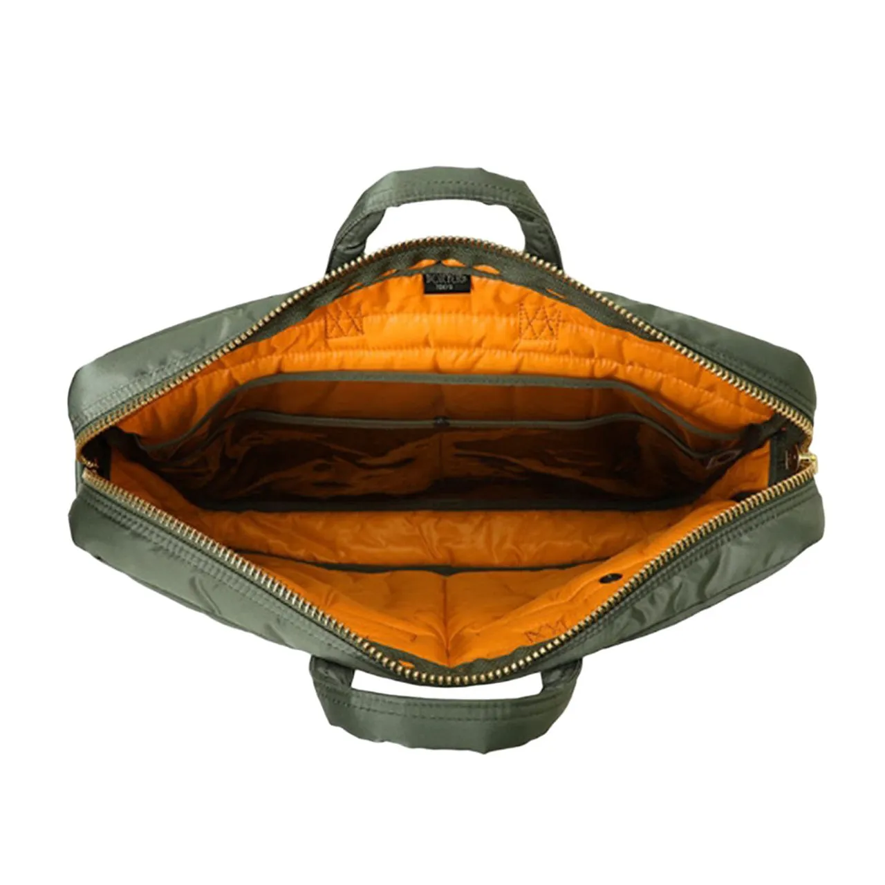 porter-yoshida & co. tanker 2way briefcase (sage green)