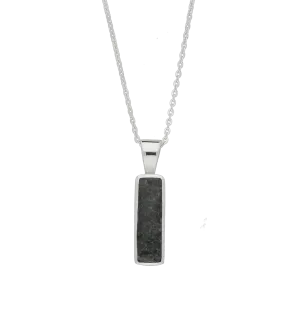 Preseli Bluestone Pendant Oblong And Silver