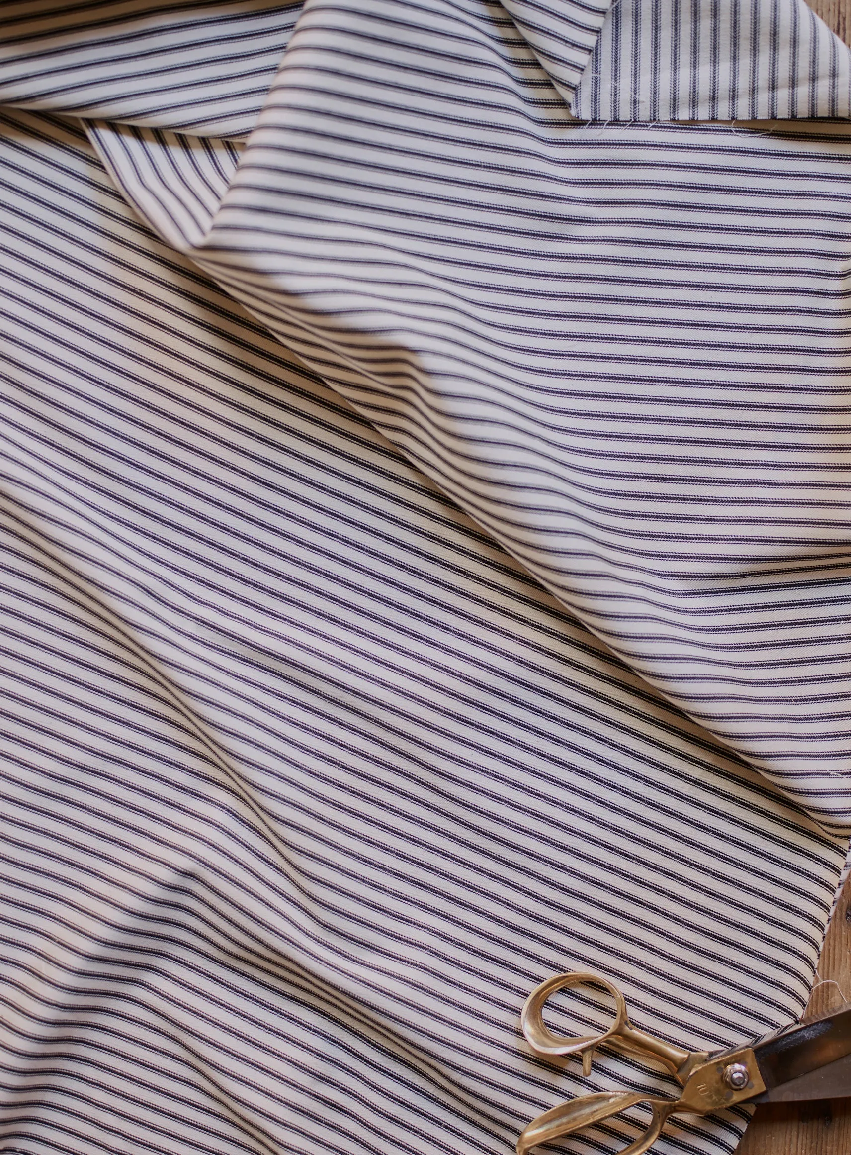 Prints & Weaves, Black Ticking Stripe