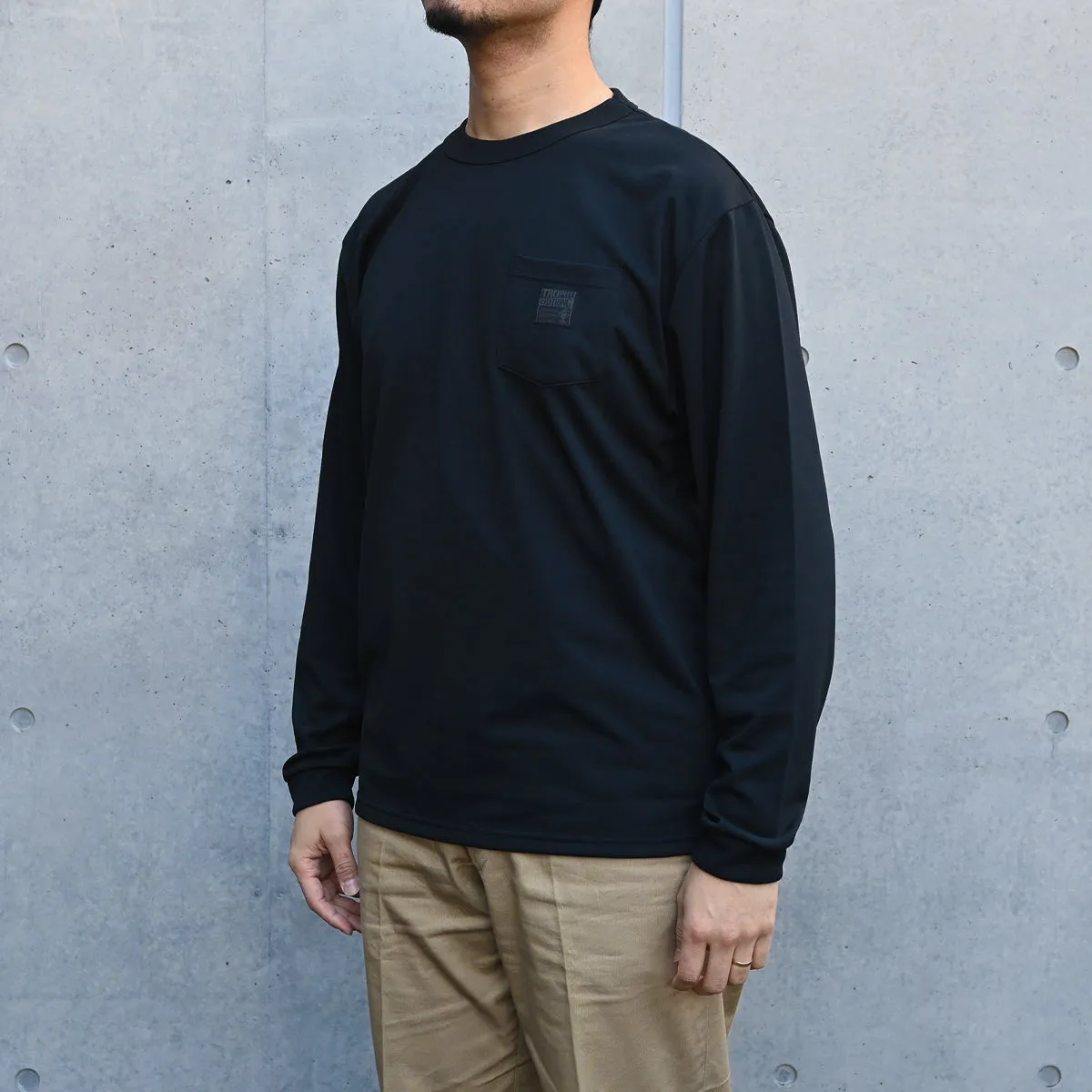 "MONOCHROME" RD L/S Tee / TE-17