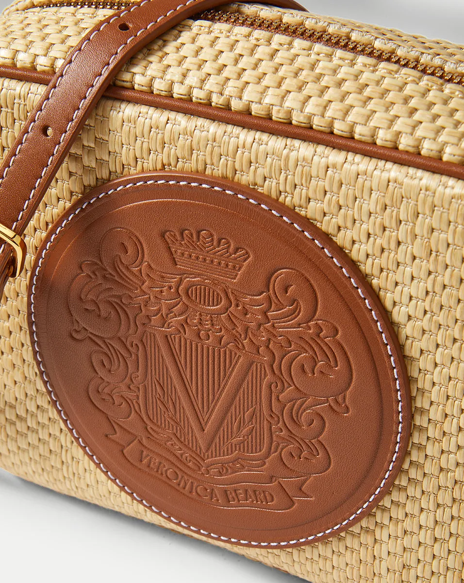 Raffia Click Crossbody