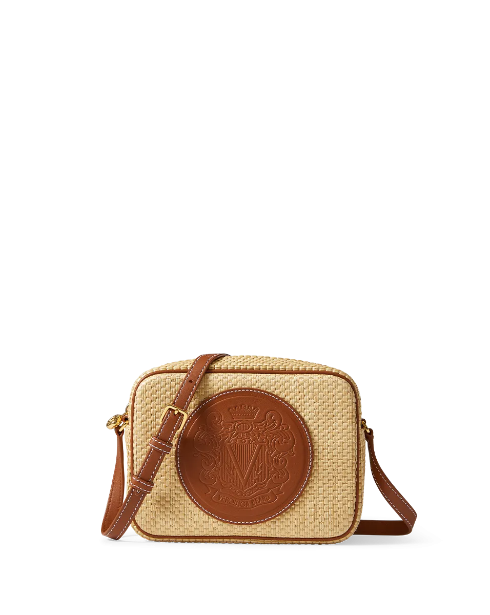 Raffia Click Crossbody