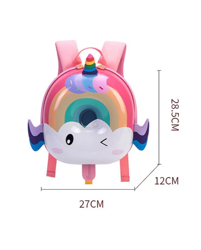Rainbow Unicorn Donut Kid's Backpack