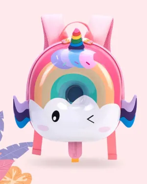 Rainbow Unicorn Donut Kid's Backpack