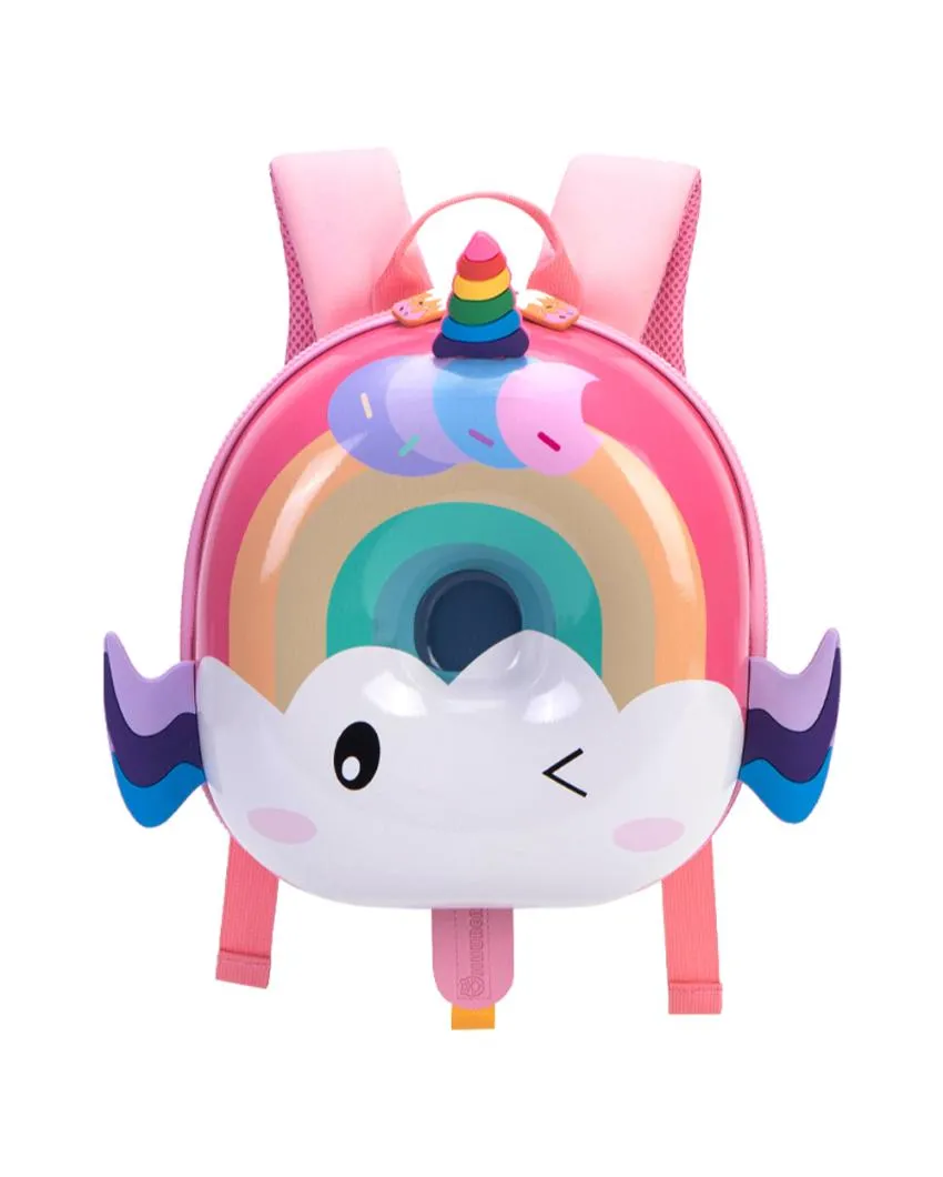 Rainbow Unicorn Donut Kid's Backpack