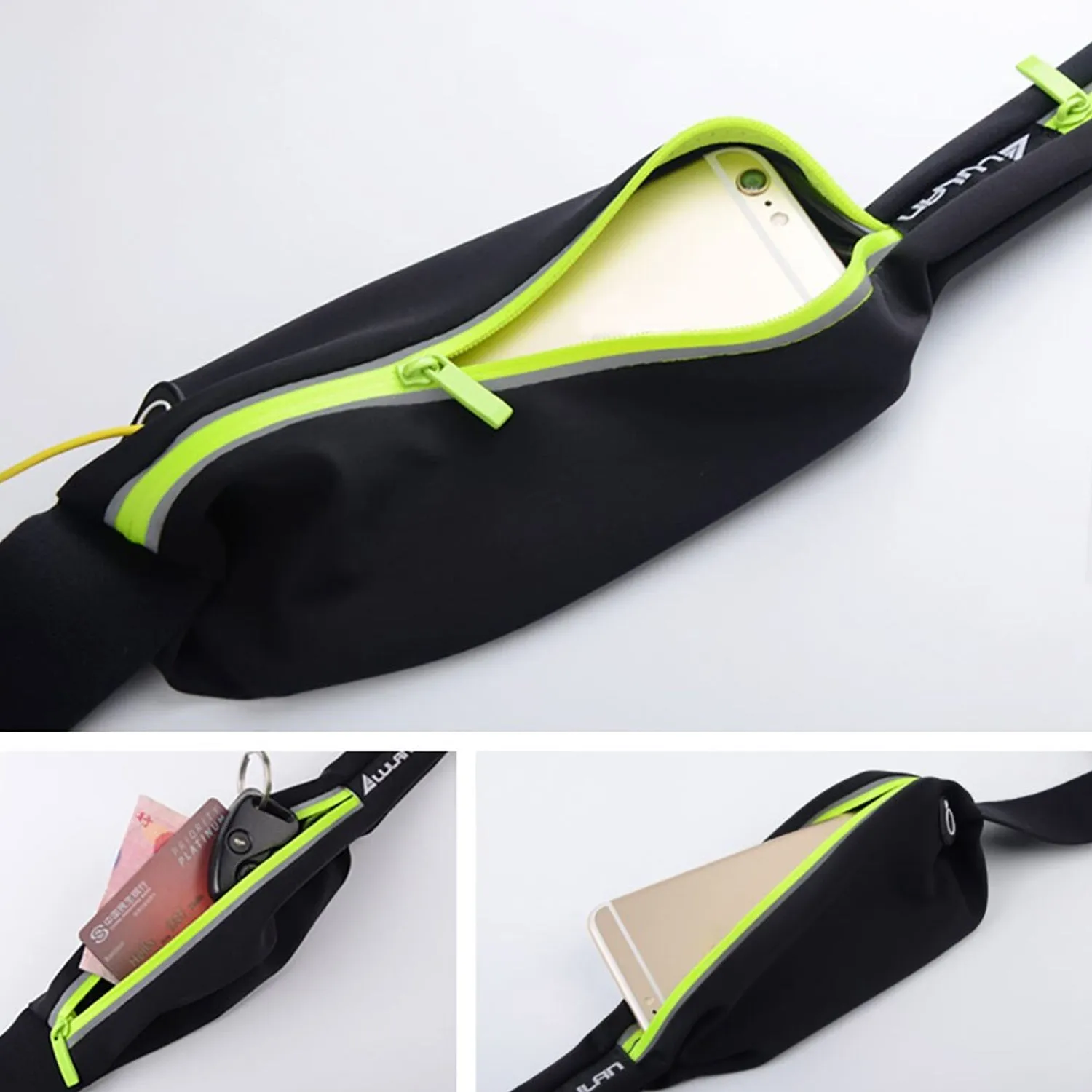 Reflective Waterproof Waist Bag for Running & Hiking