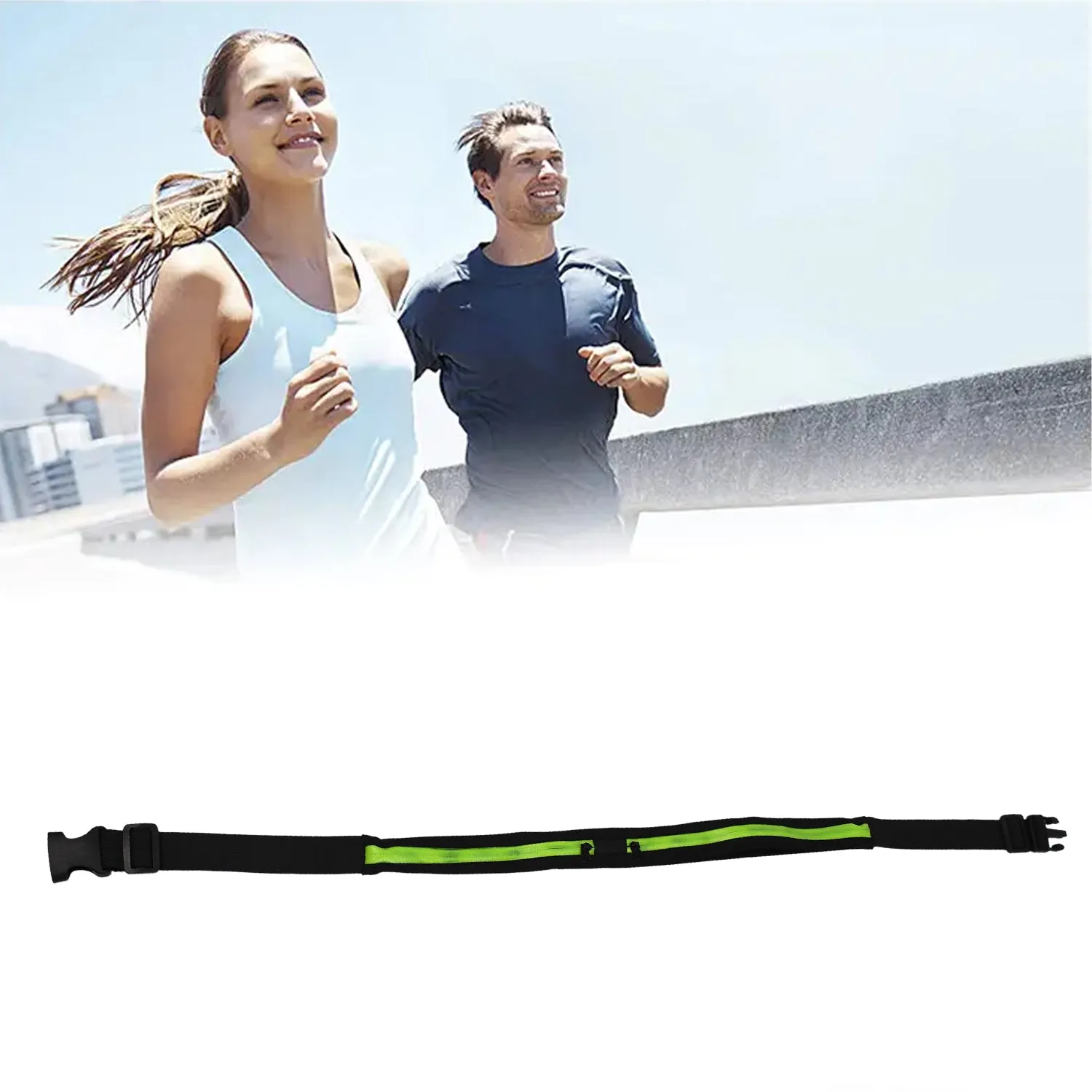 Reflective Waterproof Waist Bag for Running & Hiking