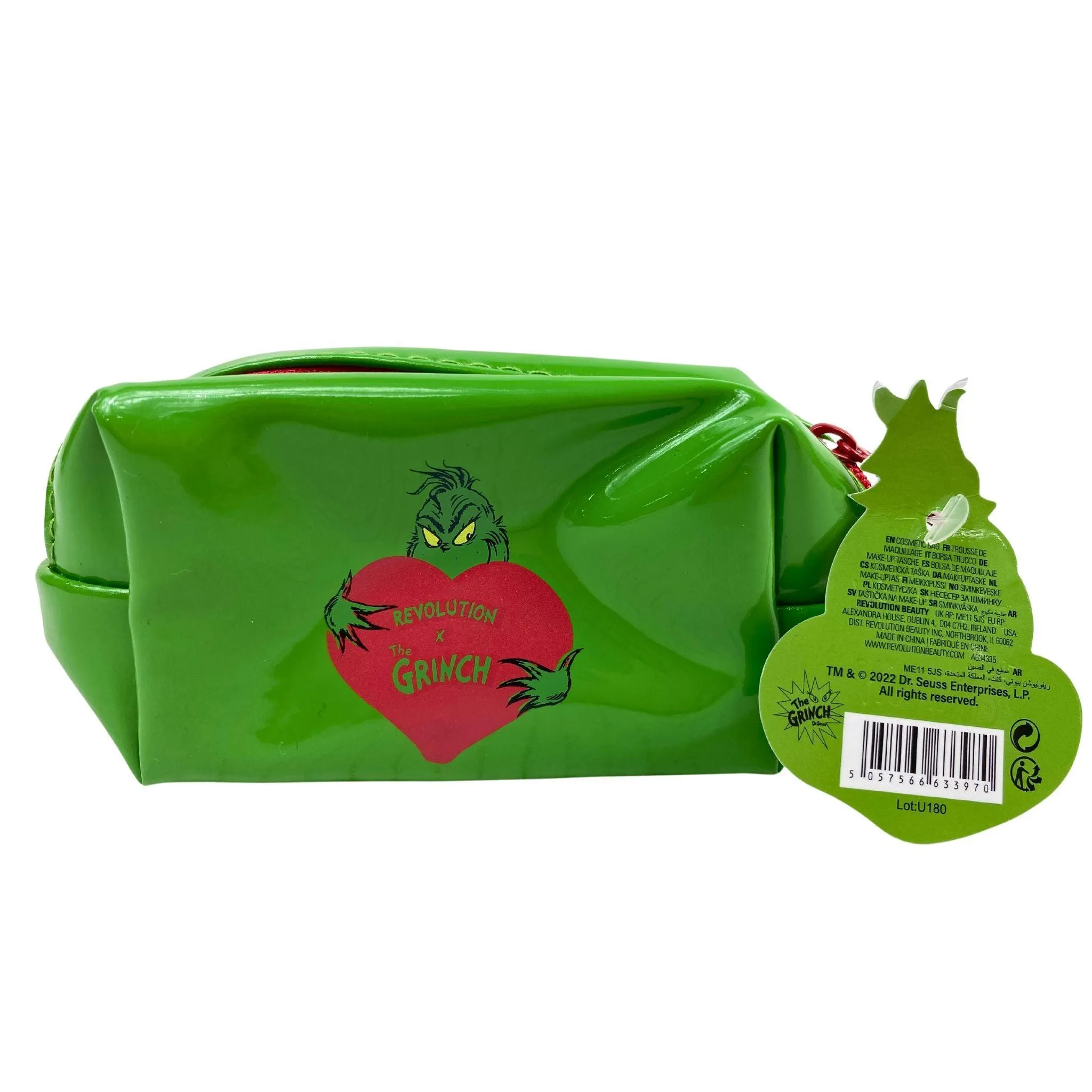 Revolution X The Grinch I Had Fun Once It Was Awful Cosmetic Bag (72 Pcs Lot)