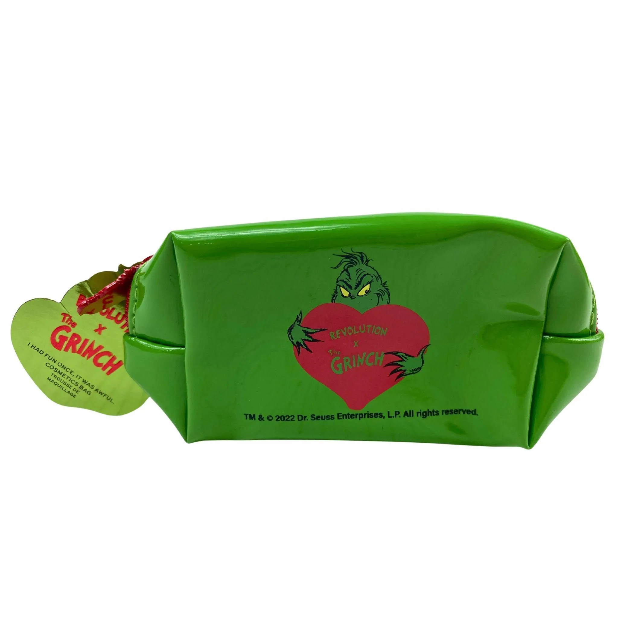Revolution X The Grinch I Had Fun Once It Was Awful Cosmetic Bag (72 Pcs Lot)