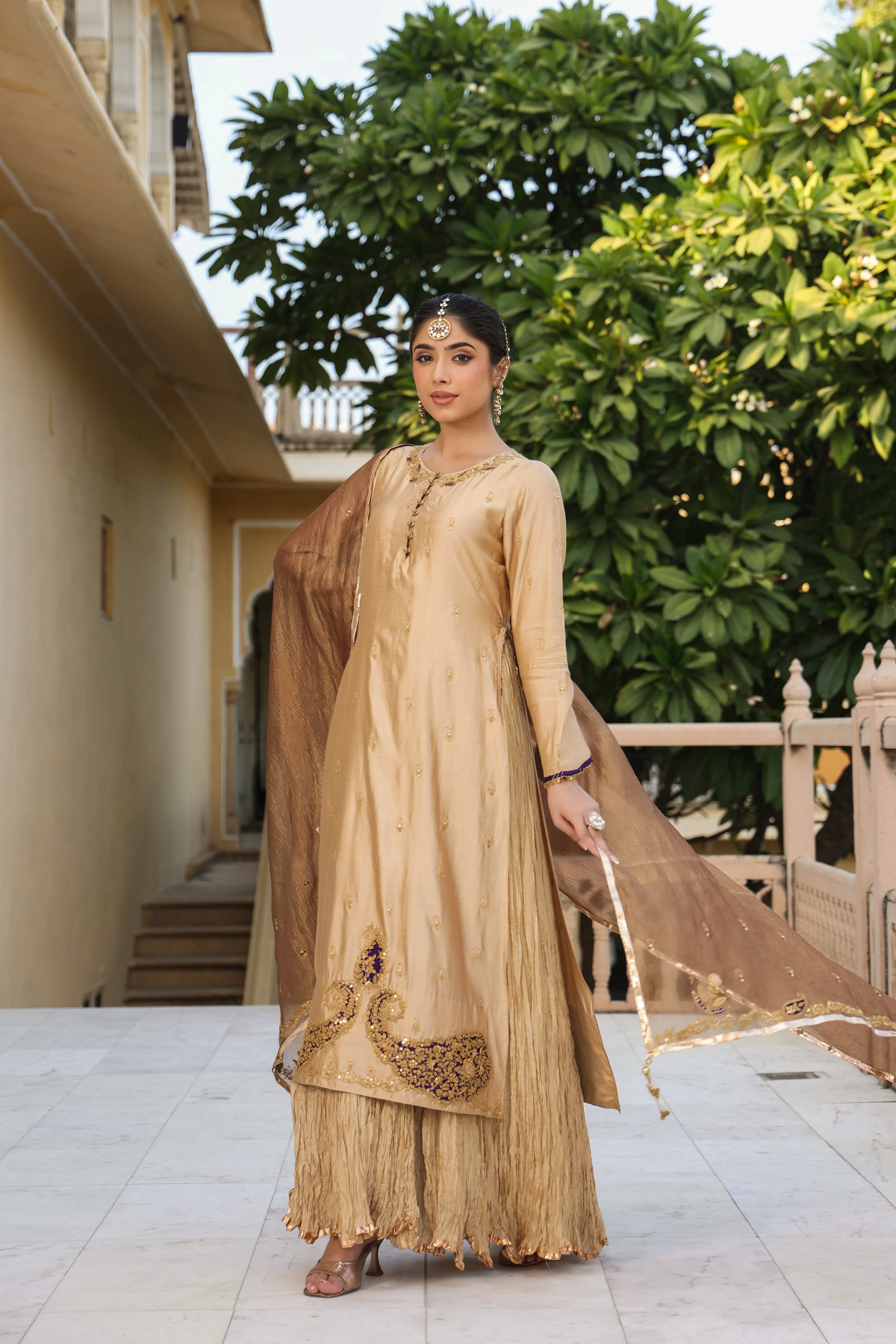 riwayat straight kurta set