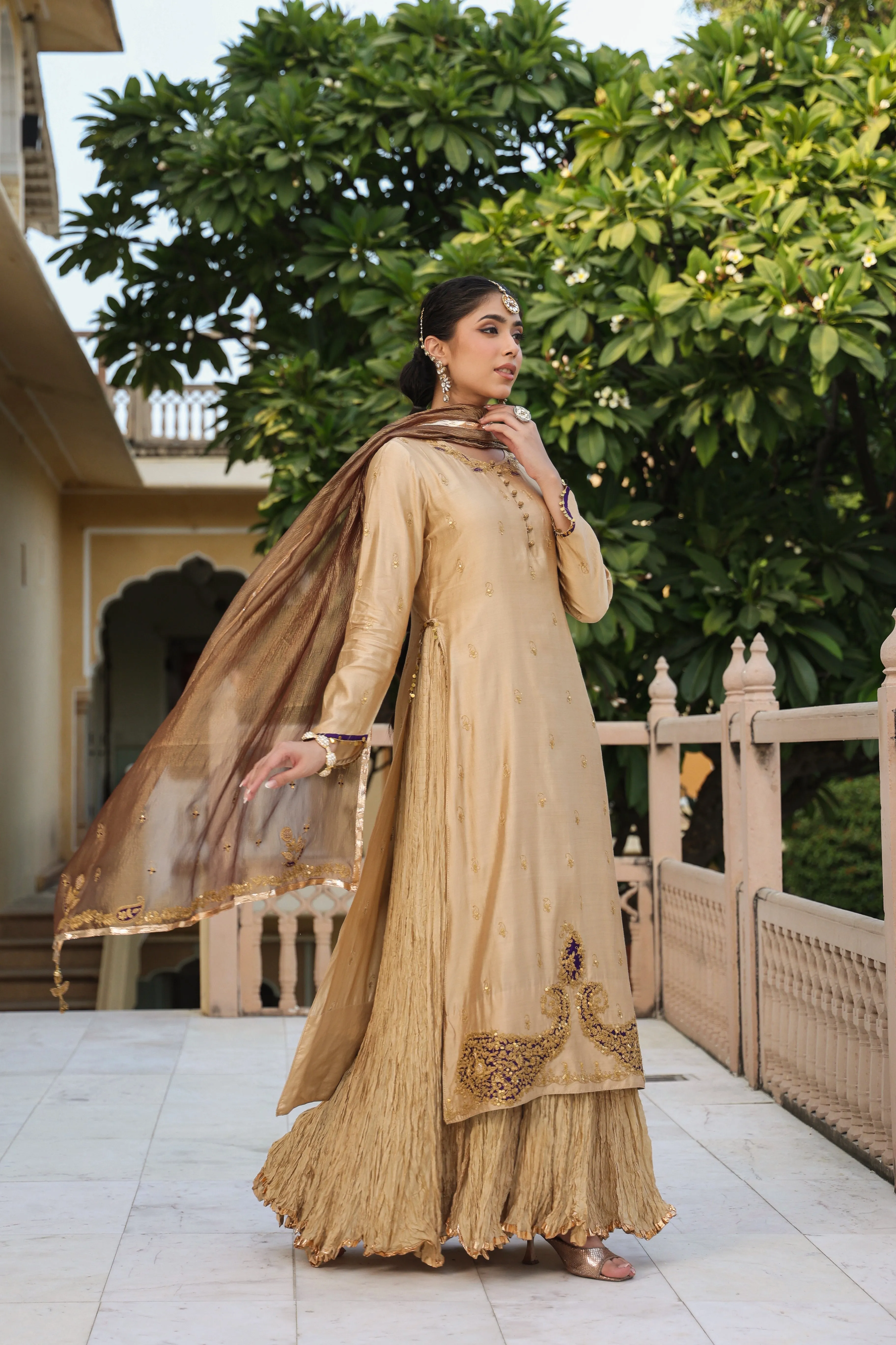riwayat straight kurta set