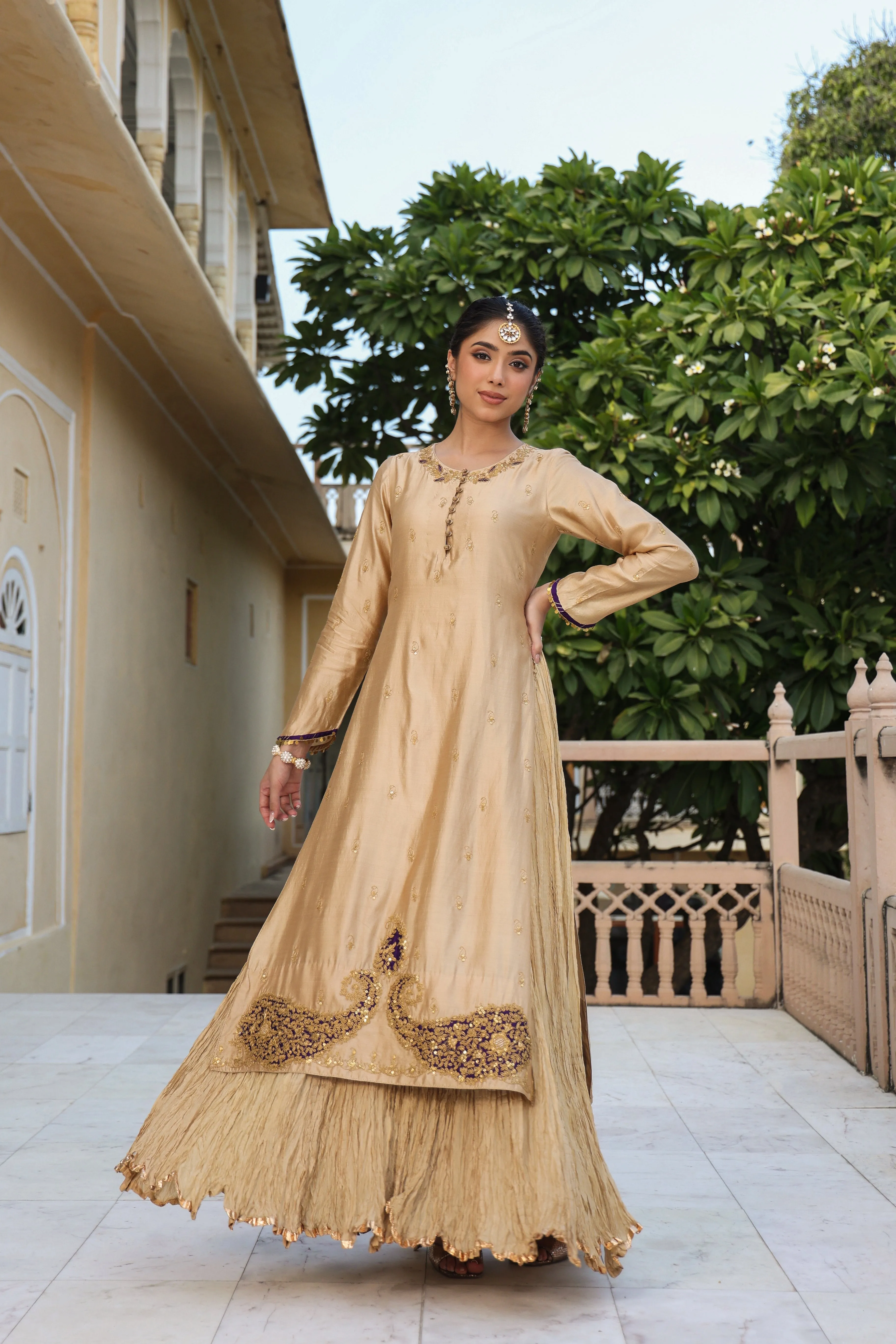 riwayat straight kurta set