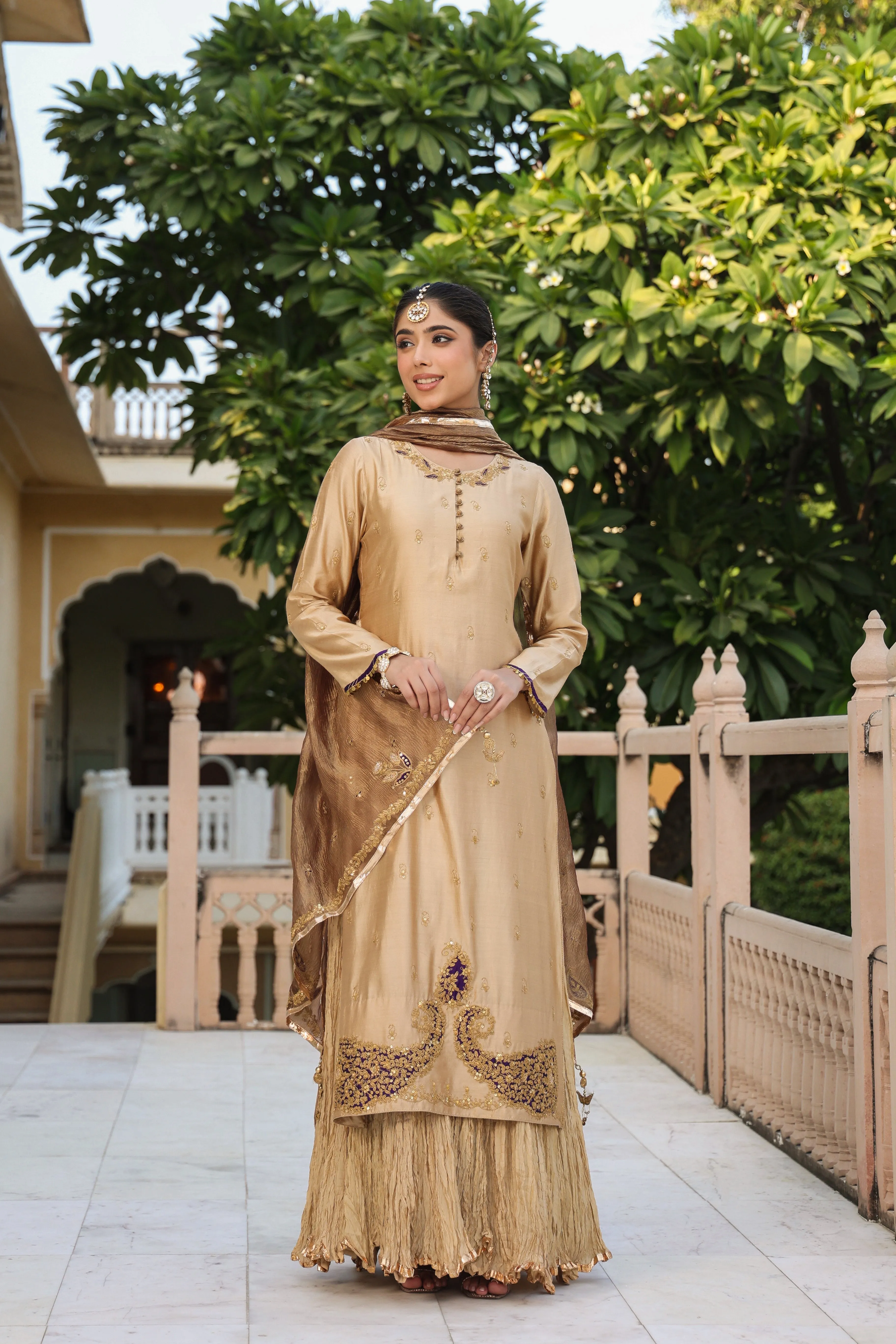 riwayat straight kurta set