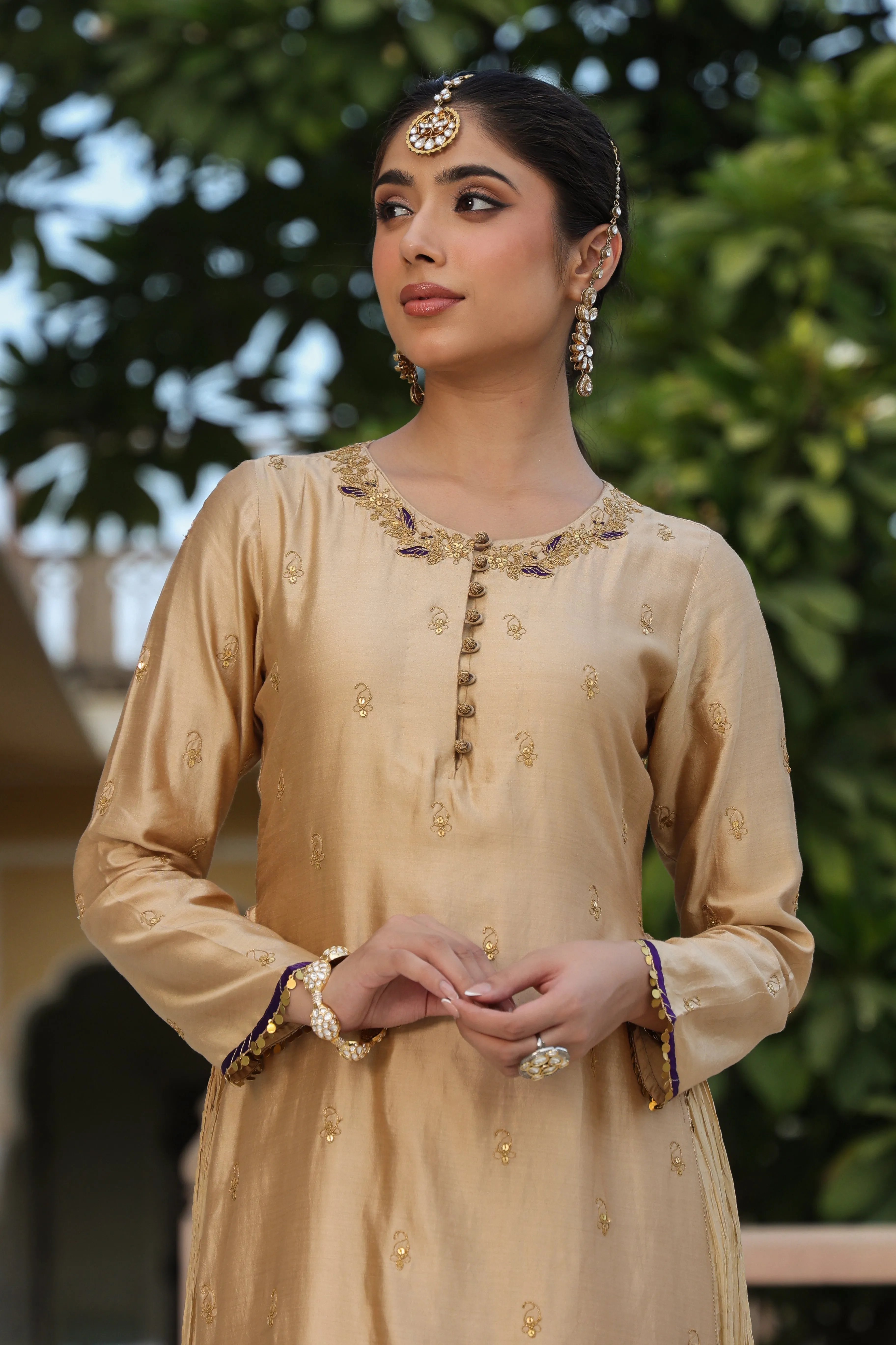riwayat straight kurta set