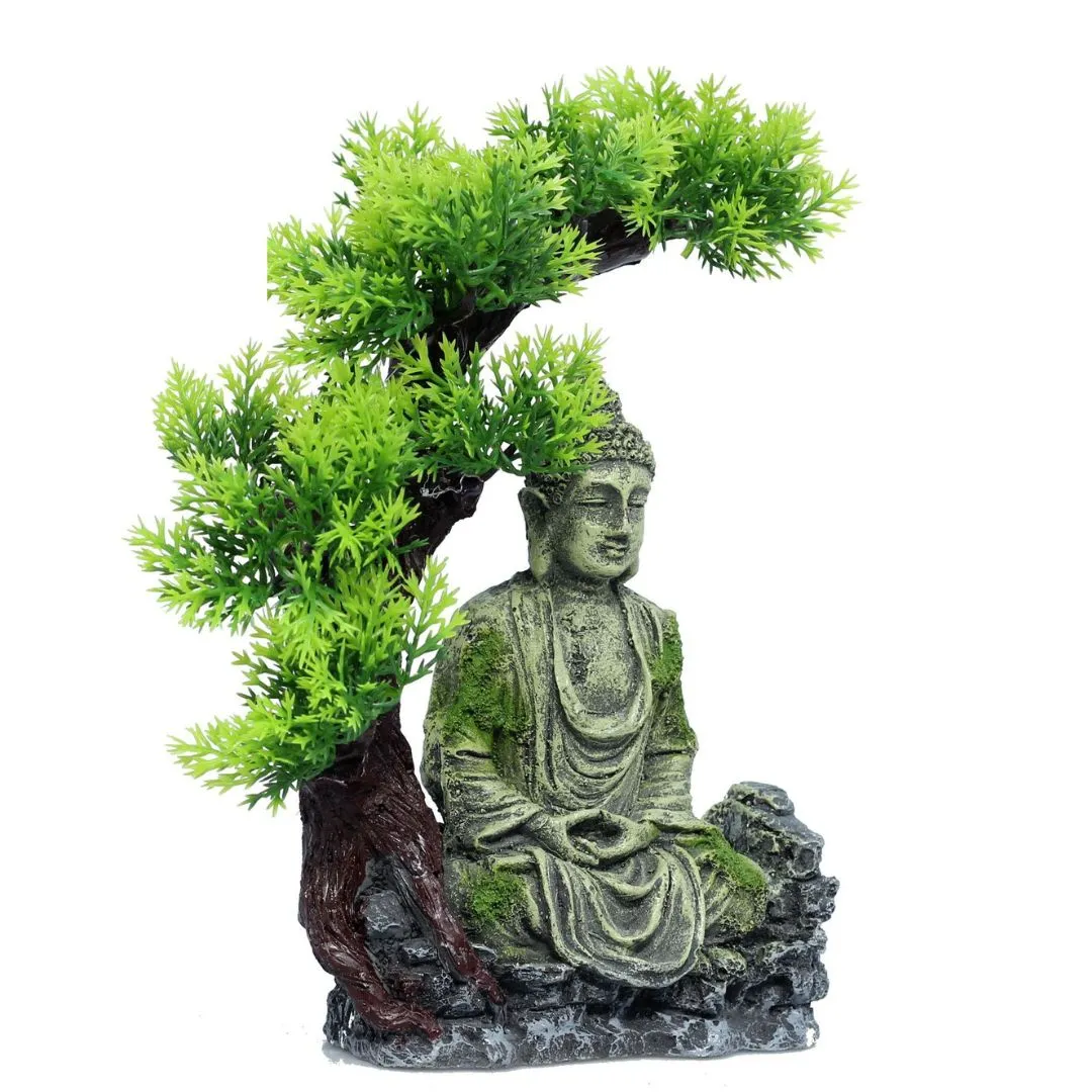 RQ19002P Buddha Aquarium Decoration 18x10x23cm