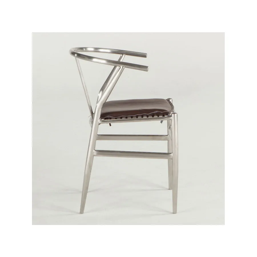 Rustic Modern Wishbone Side Chair