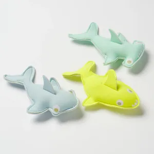 Salty the Shark - Dive Buddies - Aqua, Neon, Yellow