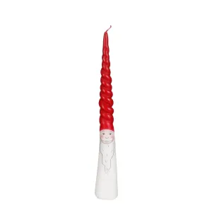 Santa Clause Cone Candle