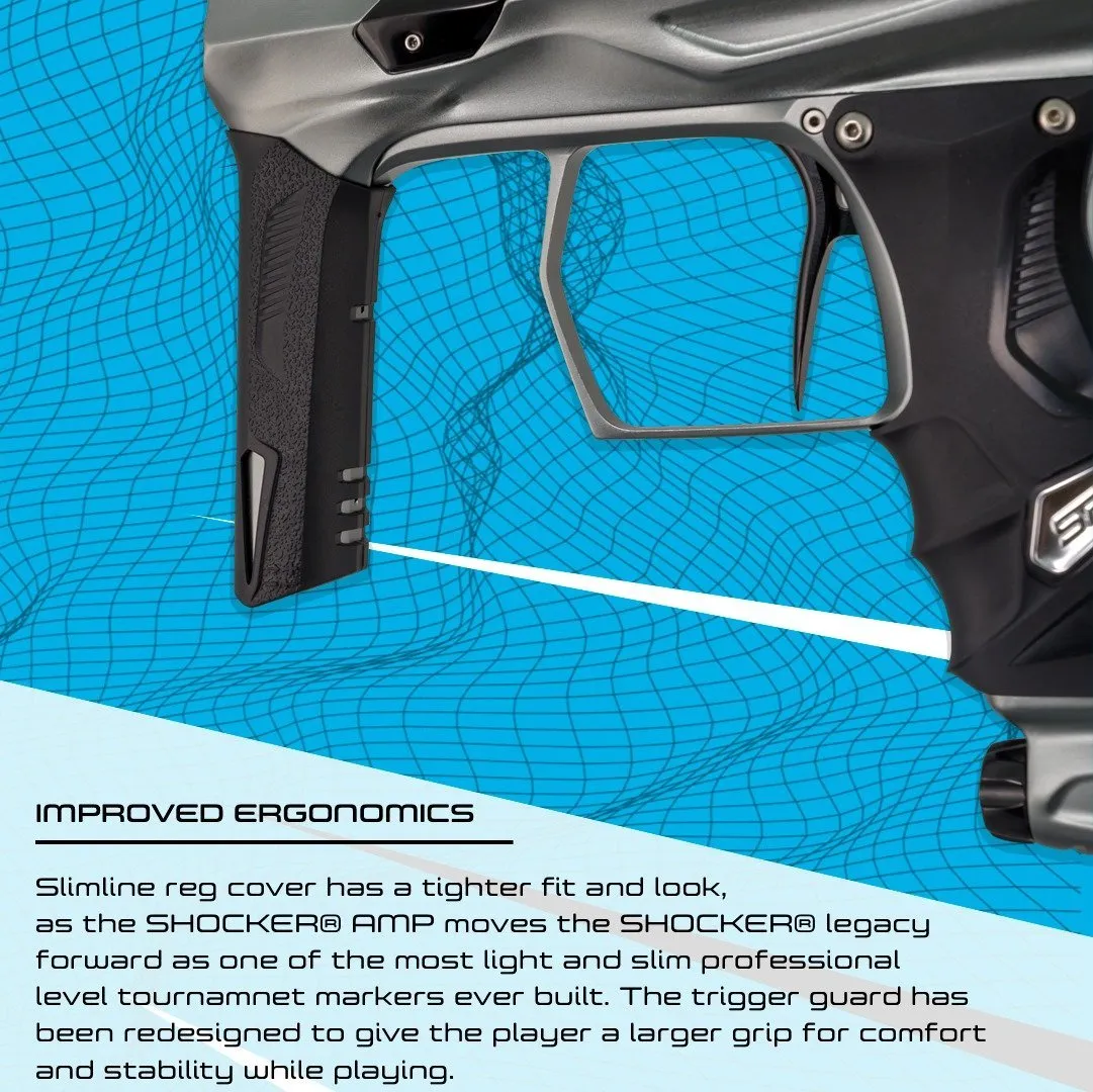 Shocker AMP - Dust Teal/Black - Paintball Gun