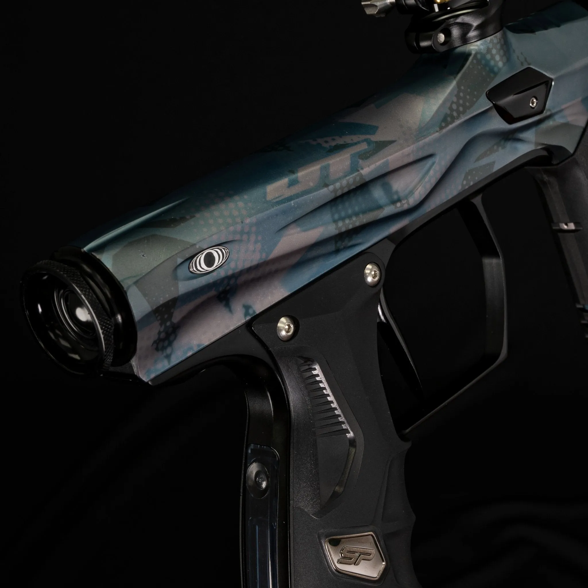 Shocker AMP - JT - Scramble Cyan - Paintball Gun