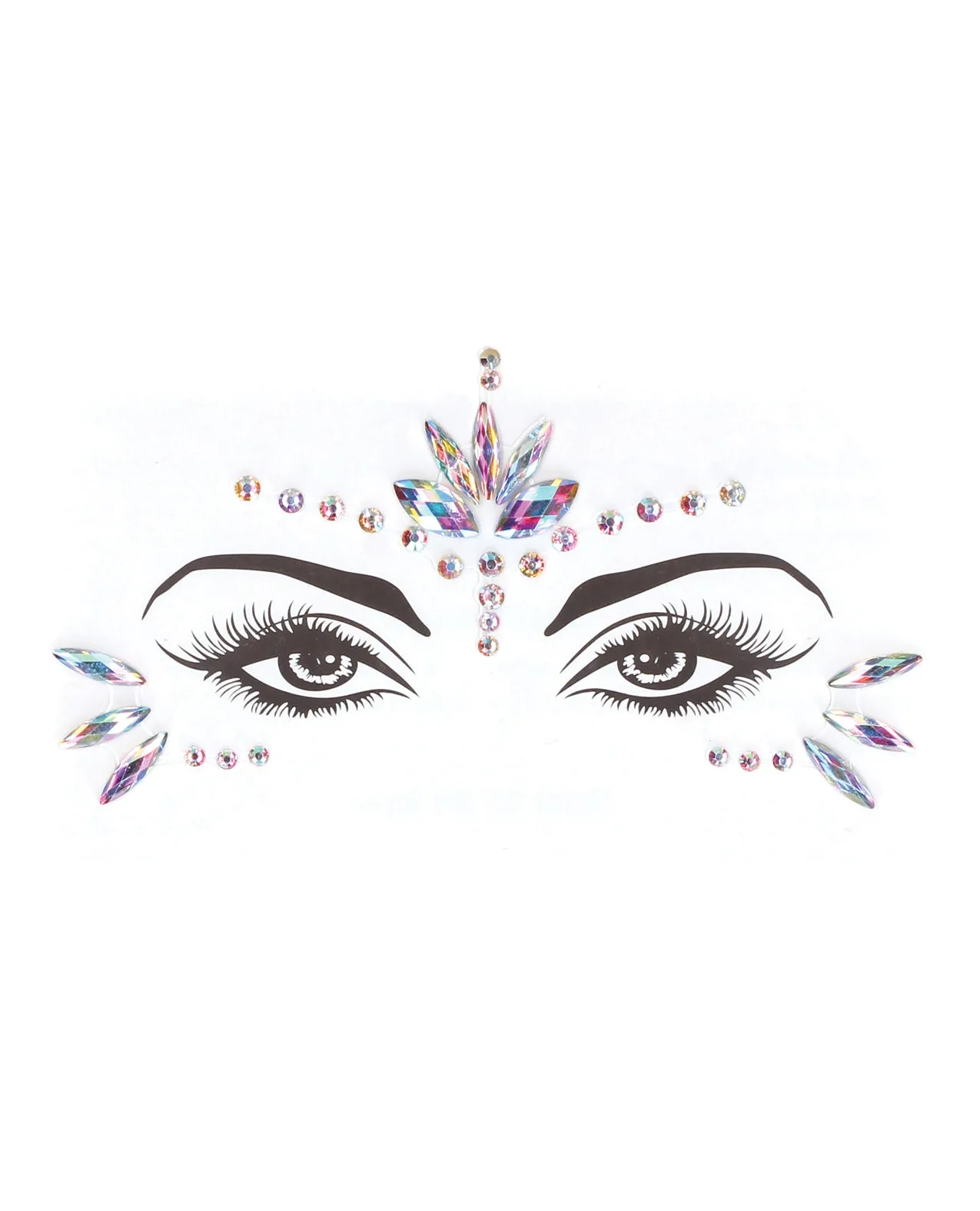 Shots Bliss Dazzling Eye Bling Sticker O/S
