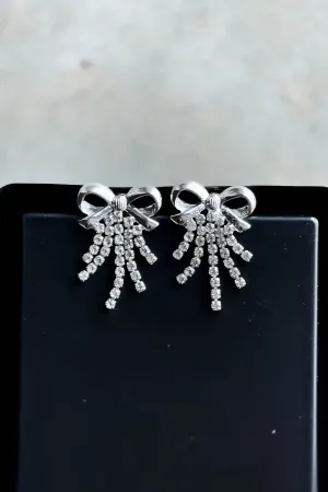 Silver Dazzling Bows