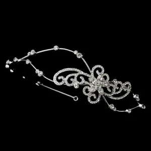 Silver Headband Headpiece 2836