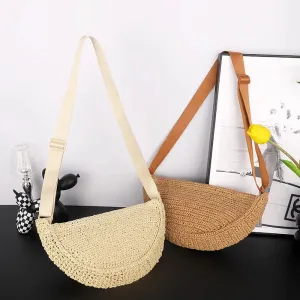 Simple Paper Rope Shoulder Bag