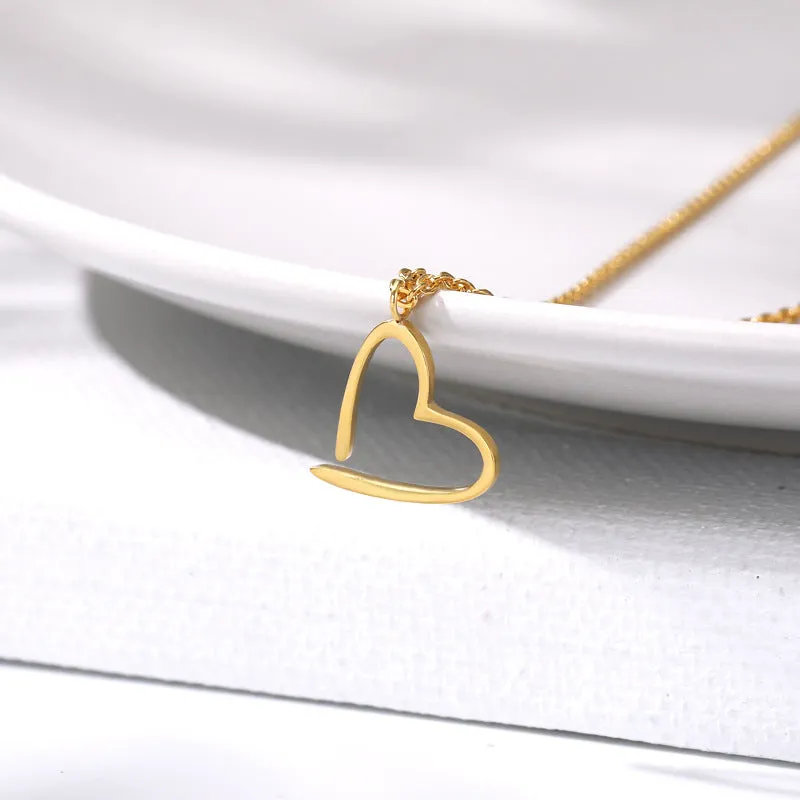 Simple stylish pendant for women | Heart pendant accessories