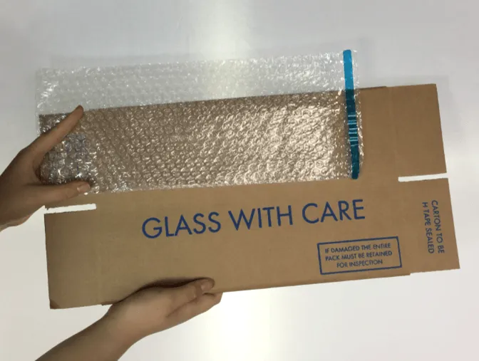 Single Wine & Beer Bottle Bubble Kit - Postal Pack