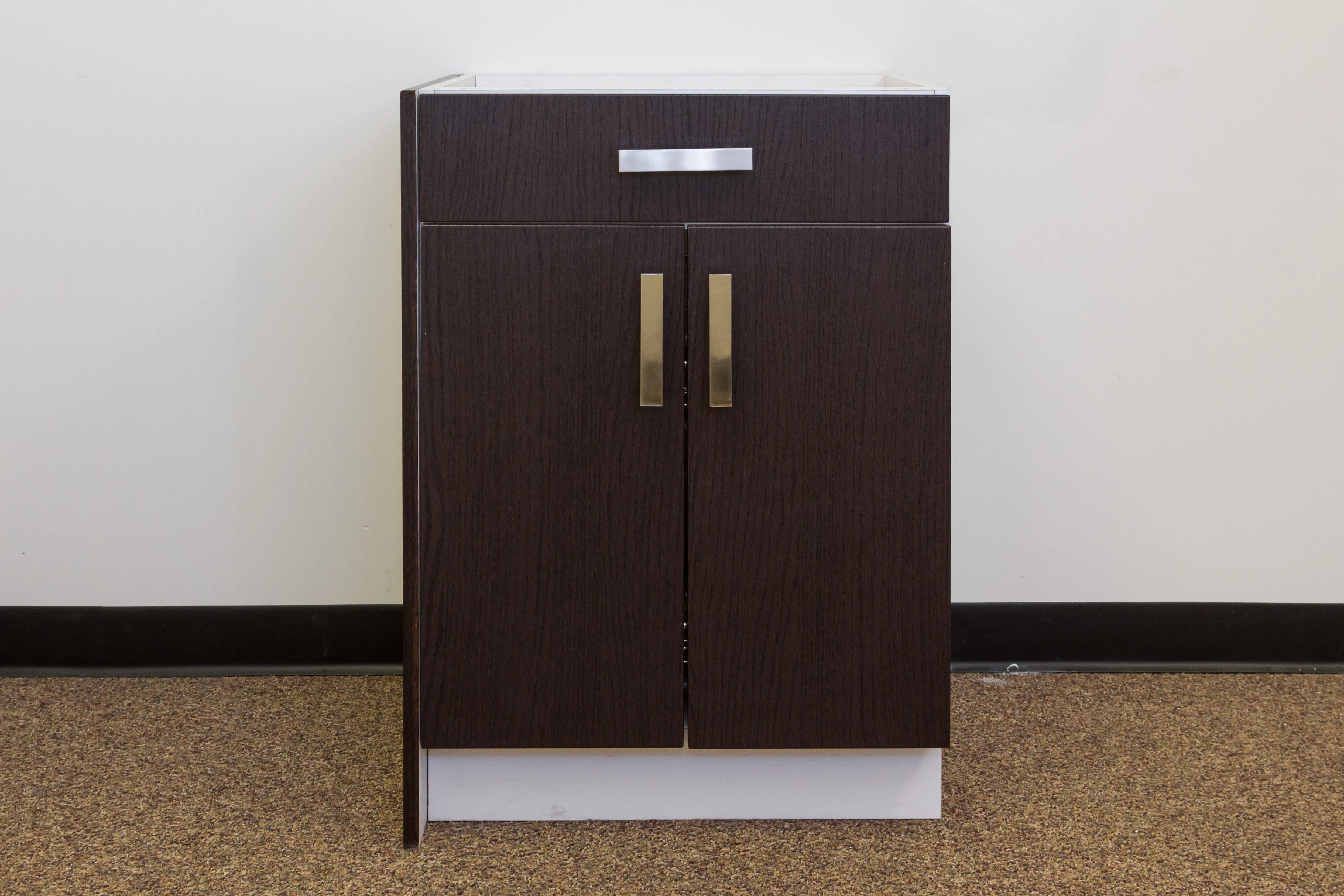 Sink Base 24", 27" 30", 33", 36", 39" & 42" Modern Euro Slab Cabinet
