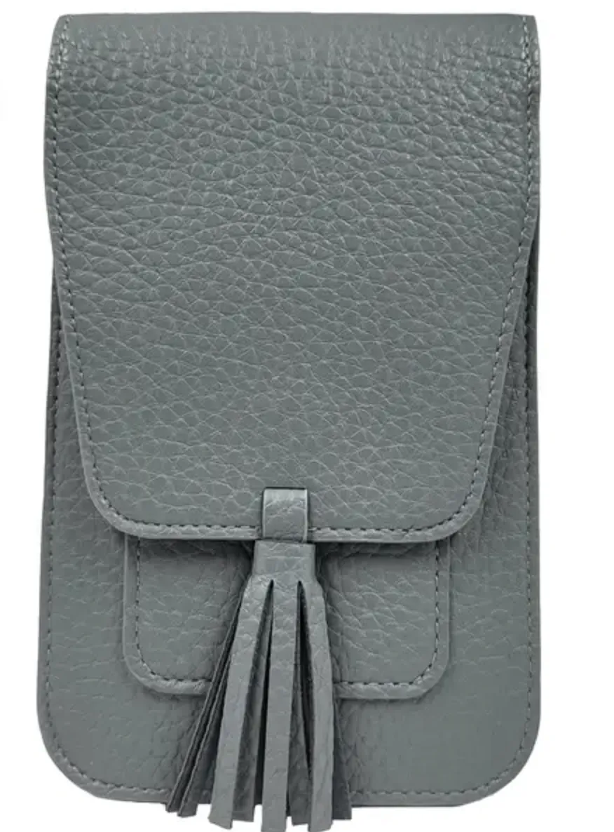 Slate Blue Harper Crossbody Bag