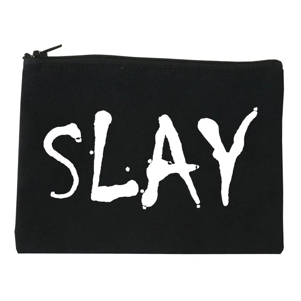 Slay Pink Cosmetic Makeup Bag