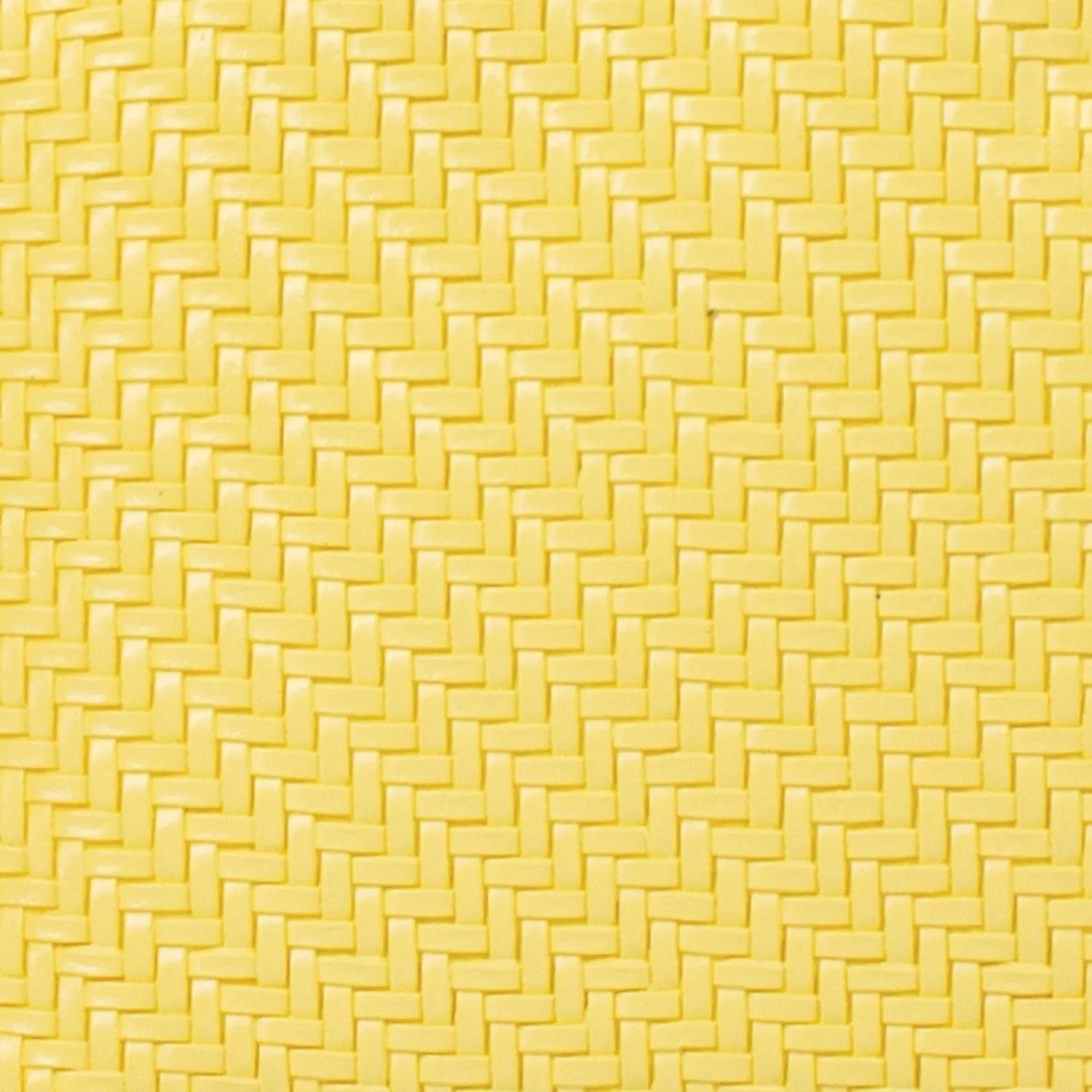 Small Beauty Bag - Herringbone Lemon