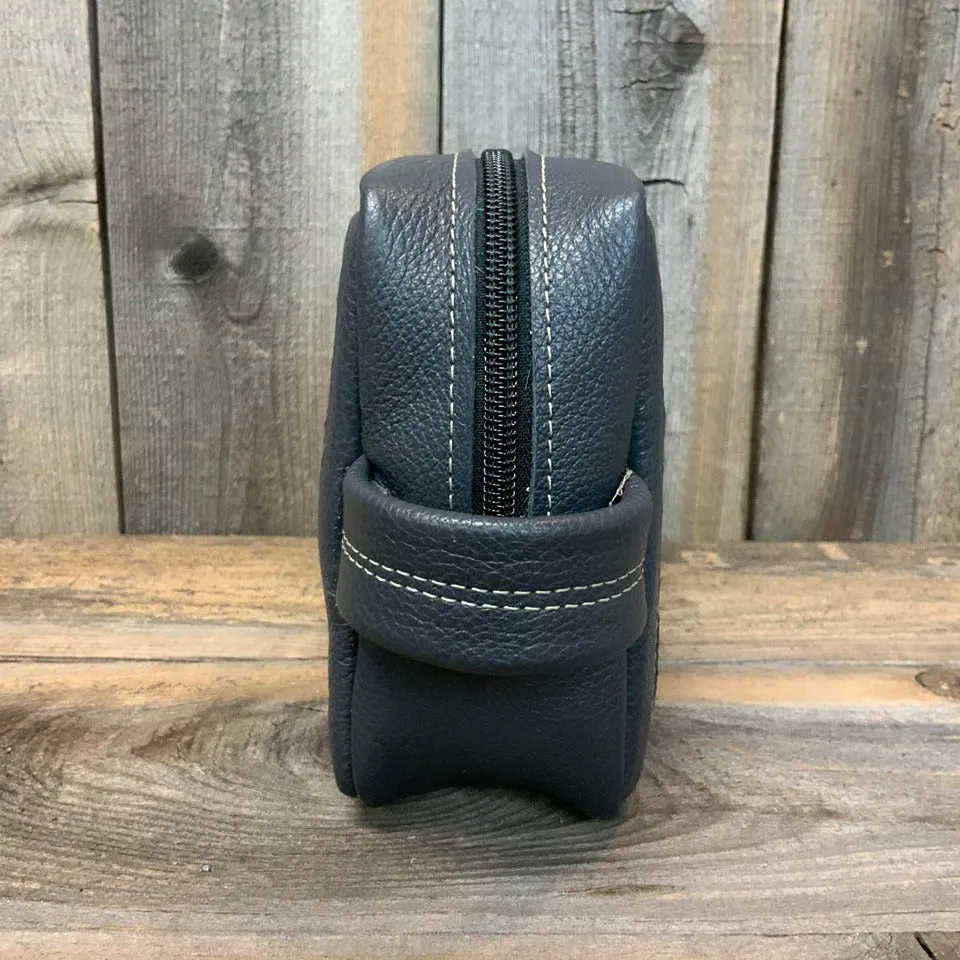 Small Hide Toiletry Bag #128