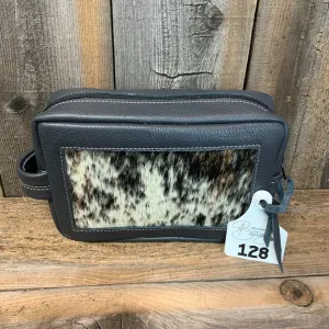 Small Hide Toiletry Bag #128