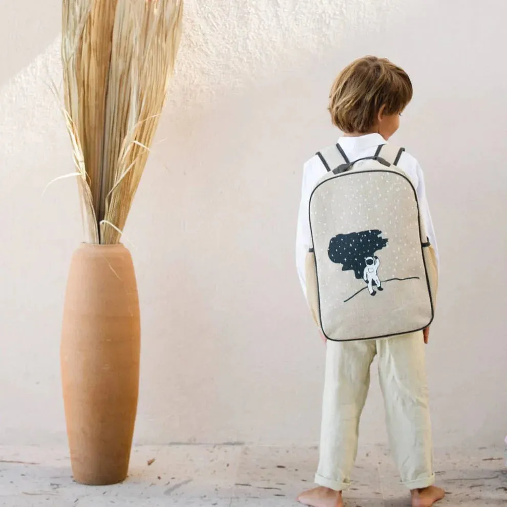 SO YOUNG | Space Man Large Kids Backpack