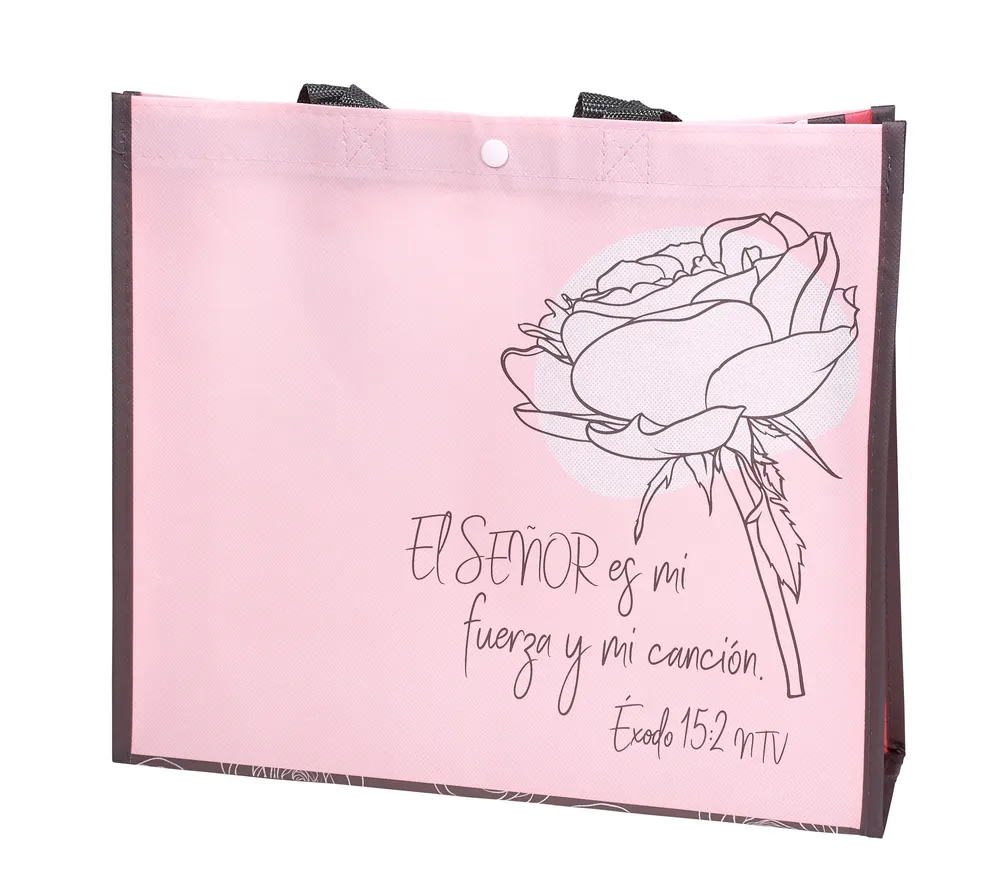 Spanish Tote Bag - Strong in the Lord