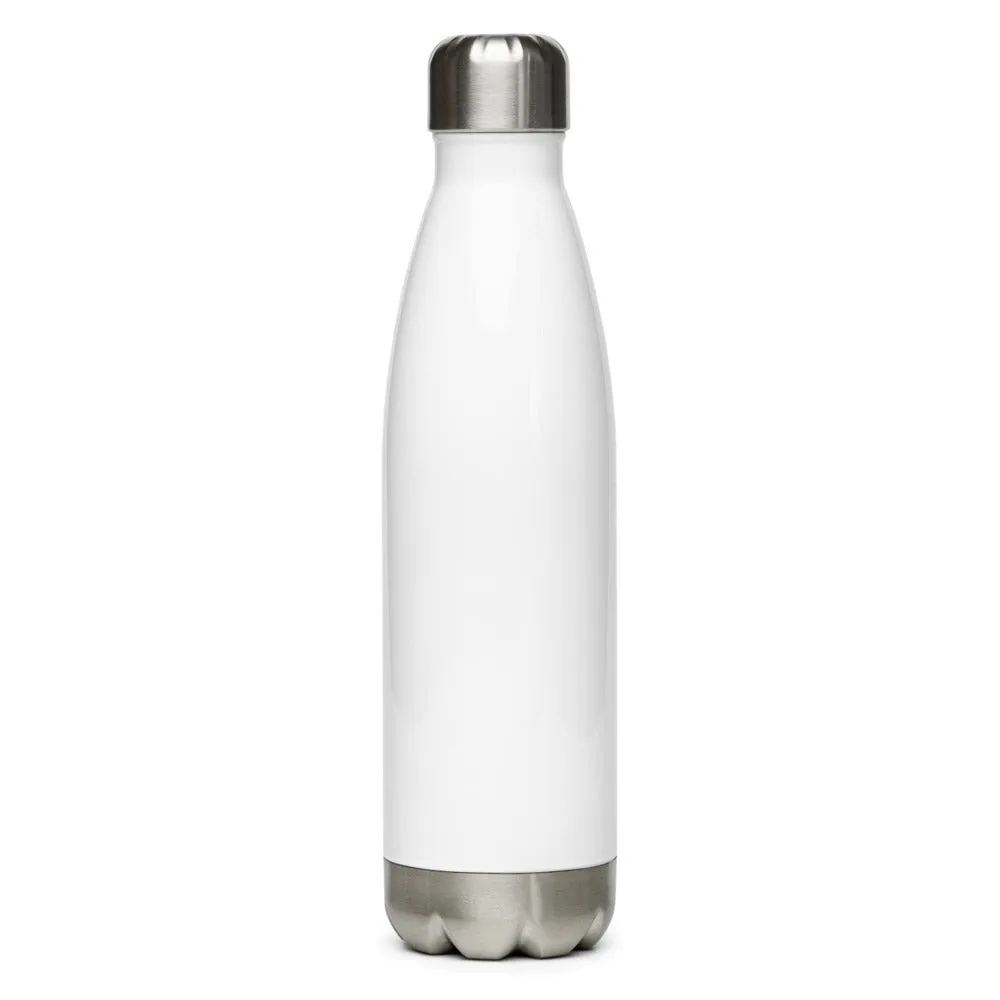 Stainless Steel Water Bottle - Round Logo