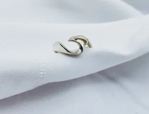 Sterling Open Heart Ring