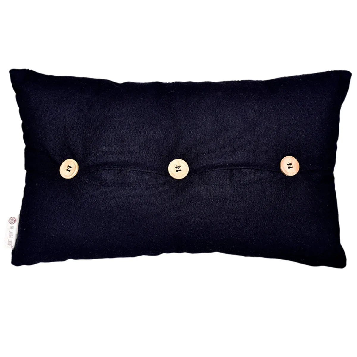 Stonewash Panelled Cushions Cover