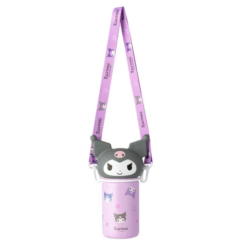 Stress Relief Sanrio Doll Lid Insulated Bottle 350mL