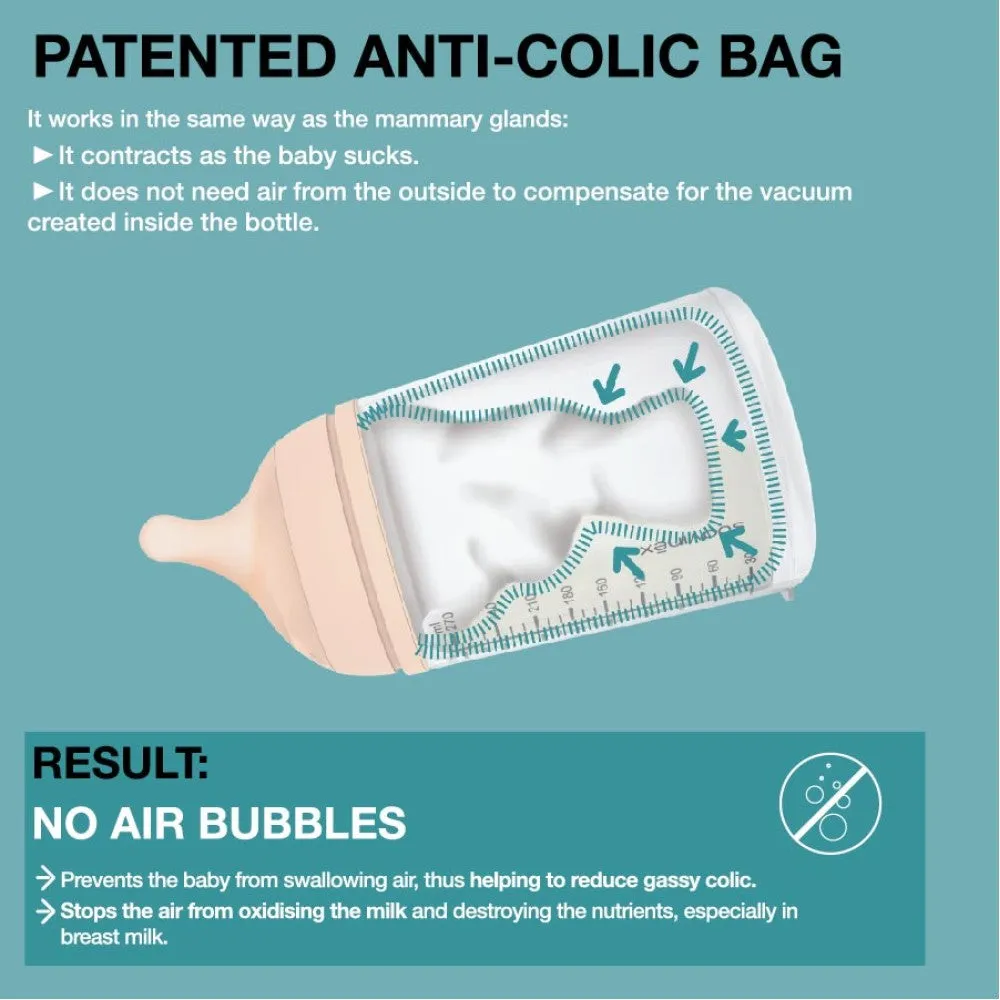 Suavinex Zero Zero Anti Colic Bottle - 180ml