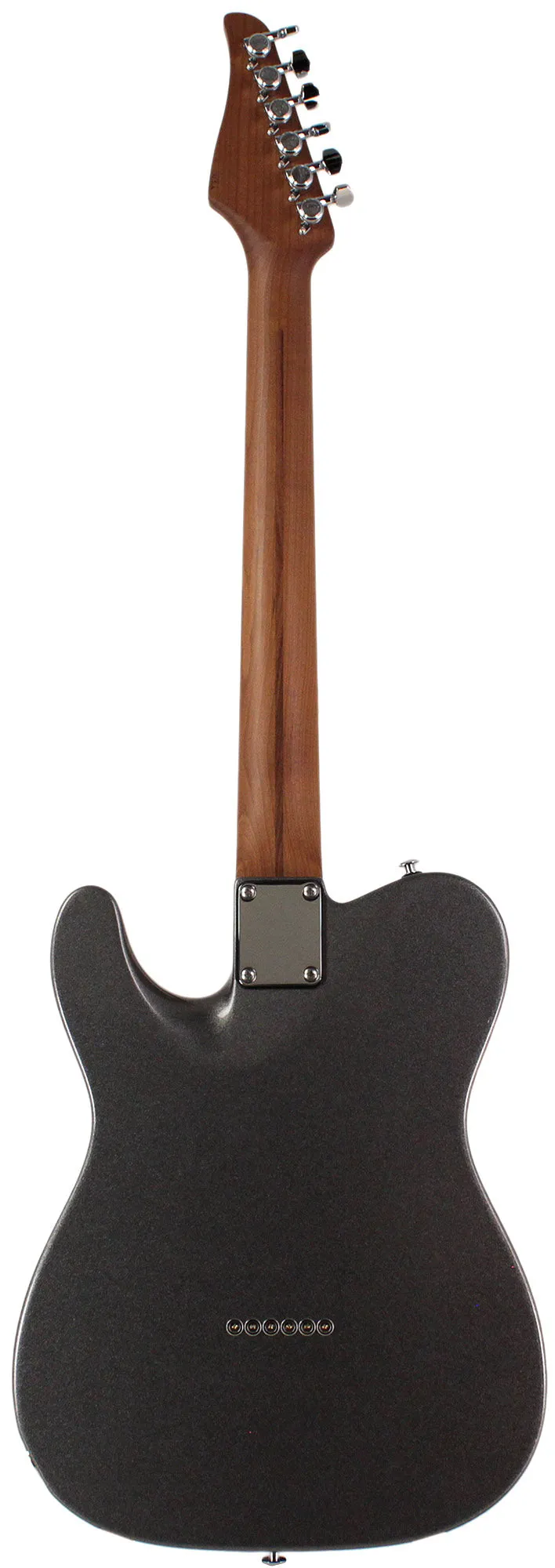 Suhr Select Classic T Guitar, Roasted Neck, Charcoal Frost Metallic, Maple