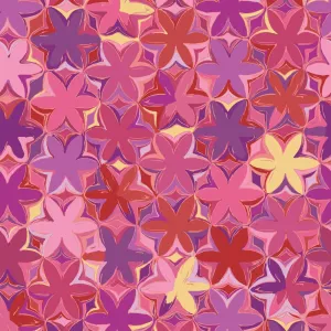 SUN SHOWERS FLOWERS PINK MULTI