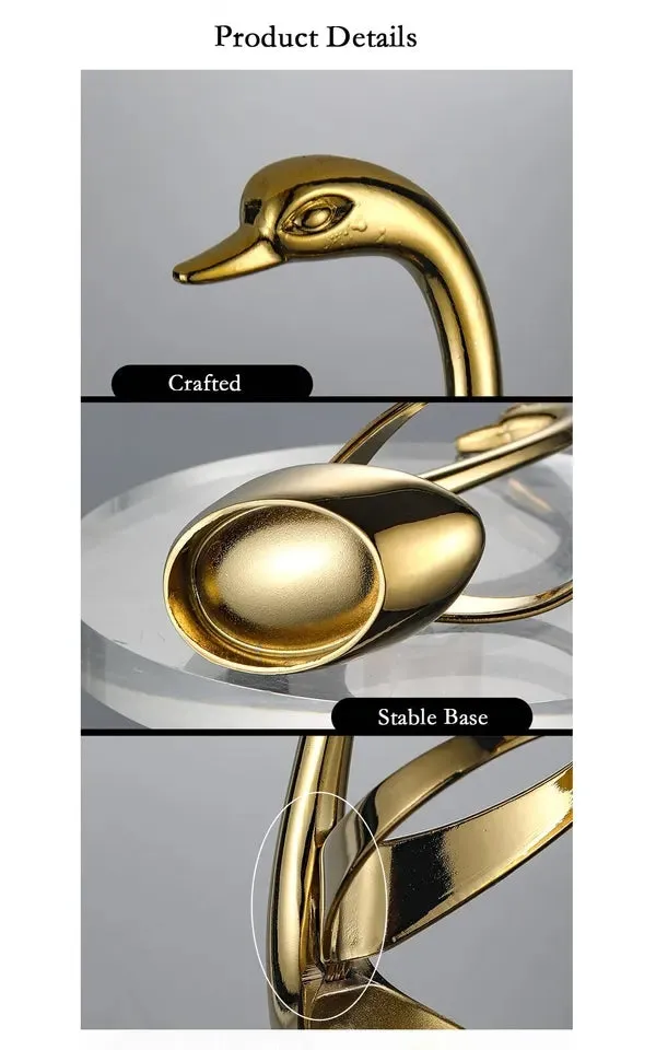 SWAN SHAPED CUTLERY HOLDER
