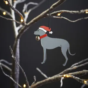 Sweet William | Christmas Tree Decoration - Lurcher